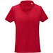 Deimos Poloshirt cool fit mit Kurzärmeln für Damen, rot, 4XL