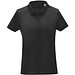 Deimos Poloshirt cool fit mit Kurzärmeln für Damen, schwarz, 4XL