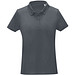 Deimos Poloshirt cool fit mit Kurzärmeln für Damen, storm grey, 4XL
