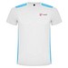 Detroit Sport T-Shirt für Kinder, weiß / türkis, 4