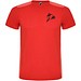 Detroit T-Shirt Unisex aus recyceltem Material, rot, XL