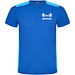 Detroit T-Shirt Unisex aus recyceltem Material, royalblau, XL