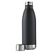 Thermo-Trinkflasche Design, 500 ml, schwarz-matt