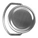 Edelstahl-Trinkflasche Tea & Fruit mit Edelstahldeckel, 750 ml, silber