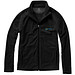 ELEVATE Herren Fleecejacke Brossard, schwarz, XXL