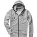 ELEVATE Herren Kapuzensweatjacke Arora, grau meliert, XXL