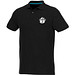 ELEVATE Herren Kurzarm Poloshirt Beryl aus Bio-Recyclingmaterial, schwarz, L