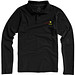 ELEVATE Herren Langarm Poloshirt Oakville, schwarz, XL