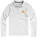 ELEVATE Herren Langarm Poloshirt Oakville, weiß, XL