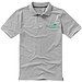 ELEVATE Herren Poloshirt Calgary, grau meliert, XS