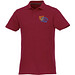 ELEVATE Herren Poloshirt Helios, bordeaux, XL