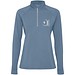 Estambul Half-Zip Sweatshirt für Damen, Storm blue, 2XL