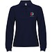 Estrella Langarm Poloshirt für Damen, Navy Blue, 3XL