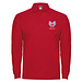 Estrella Langarm Poloshirt für Herren, rot, 3XL
