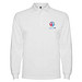 Estrella Langarm Poloshirt für Herren, weiss, 3XL