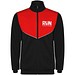 Evans Trainingsanzug Unisex, schwarz/rot, M