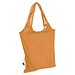 Faltbare Einkaufstasche aus Baumwolle, orange