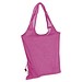 Faltbare Einkaufstasche aus Baumwolle, pink
