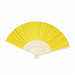 Faltbarer Fächer BAMBOO COOL,gelb
