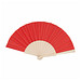 Faltbarer Fächer ECO COOL,rot