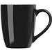 Farbige Tasse aus Keramik, 300 ml, schwarz