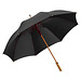 FARE® AC-Midsize-Bambus-Stockschirm ÖkoBrella, schwarz