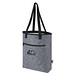 Felta Kühltragetasche aus GRS-recyceltem Filz 12 L, mittelgrau