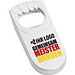 Flaschenöffner Fan-Edition mit WM-Motiv Meister plus Logofläche