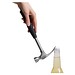 Feierabend Hammer mit Flaschenöffner, silber