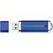 Flat USB-Stick, blau, 4GB