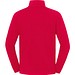 FRUIT OF THE LOOM® Unisex Sweatshirt Zip-Neck, rot, S