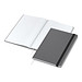 Geiger-Notes Notizbuch Terminax Smart-Book, DIN A4, anthrazit/schwarz