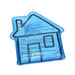 Gel-Wärmekissen Haus, blau Gel-Wärmekissen Haus, blau
