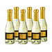 Hasengold, 6 x Goldflockentraum Piccolo 0,2 l, Flasche klar, Kapsel gold