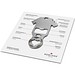 Geschenkartikel: ROMINOX® Key Tool Football / Fußball (18 Funktionen) im Motiv-Mäppchen Danke, silber
