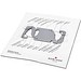 Geschenkartikel: ROMINOX® Key Tool Link (20 Funktionen) im Motiv-Mäppchen Werkzeug, silber