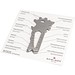 Geschenkartikel: ROMINOX® Key Tool Lion (22 Funktionen) im Motiv-Mäppchen Werkzeug, silber