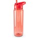 GILMORE. Sportflasche (750ml) aus recyceltem PET (100% rPET) mit glänzender transluzenter Oberfläche, Rot