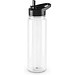 GILMORE. Sportflasche (750ml) aus recyceltem PET (100% rPET) mit glänzender transluzenter Oberfläche, Transparent