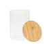Glasbehälter Bamboo, 0,65 l, transparent