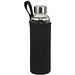 Trinkflasche Klagenfurt mit Sleeve, 500 ml, schwarz
