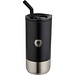Grayson 480 ml RCS recycelter Isolierbecher mit Trinkhalm, schwarz