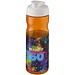 H2O Active® Base 650 ml Sportflasche mit Klappdeckel, orange/weiß