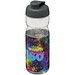 H2O Active® Base 650 ml Sportflasche mit Klappdeckel, transparent/grau