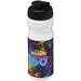 H2O Active® Base 650 ml Sportflasche mit Klappdeckel, weiß/schwarz
