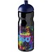 H2O Active® Base 650 ml Sportflasche mit Stülpdeckel, schwarz/blau
