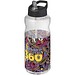 H2O Active® Big Base 1L Sportflasche mit Ausgussdeckel, schwarz