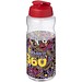 H2O Active® Big Base 1L Sportflasche mit Klappdeckel, rot