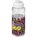H2O Active® Big Base 1L Sportflasche mit Klappdeckel, weiss
