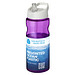 H2O Active® Eco Base 650 ml Sportflasche mit Ausgussdeckel, lila/ weiß